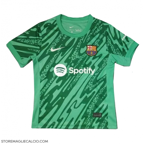 Barcelona Portiere Maglia Gara Trasferta Repliche 2024-25 Maniche Corte Barcelona Portiere Maglia Gara Trasferta Repliche 2024-25 Maniche Corte